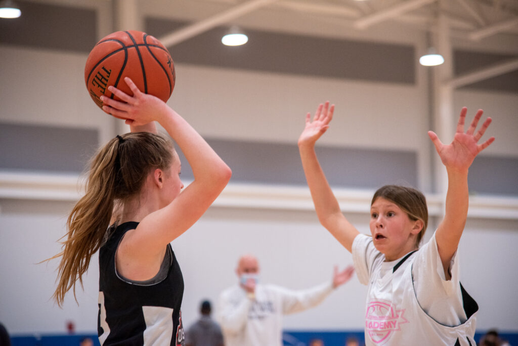 Inbound plays basketball